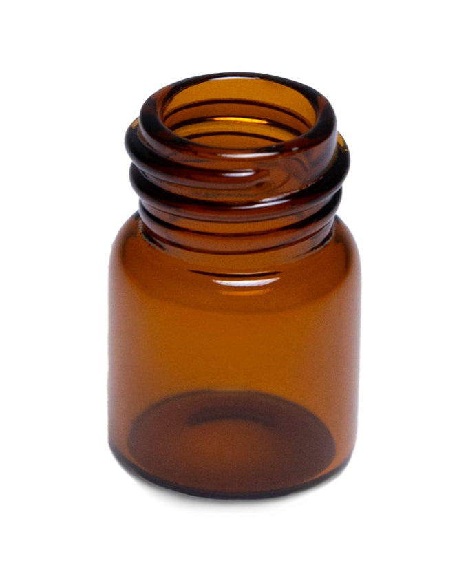 SCREW THREAD GLASS VIALS - AMBER Item #:VA131522G
