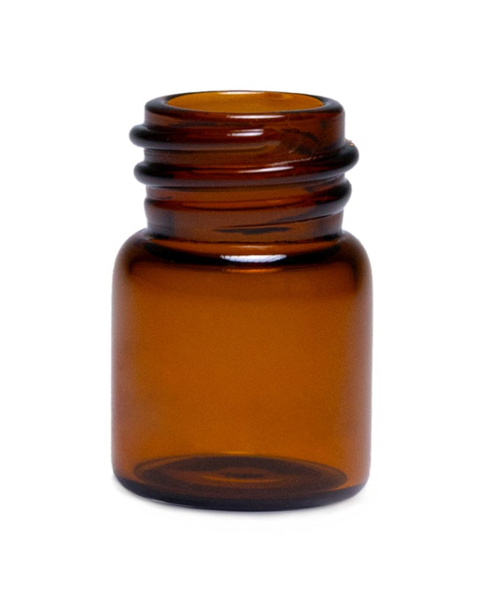SCREW THREAD GLASS VIALS - AMBER Item #:VA131522G