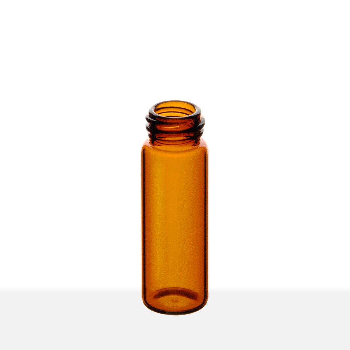 SCREW THREAD GLASS VIALS - AMBER Item #:VA131545