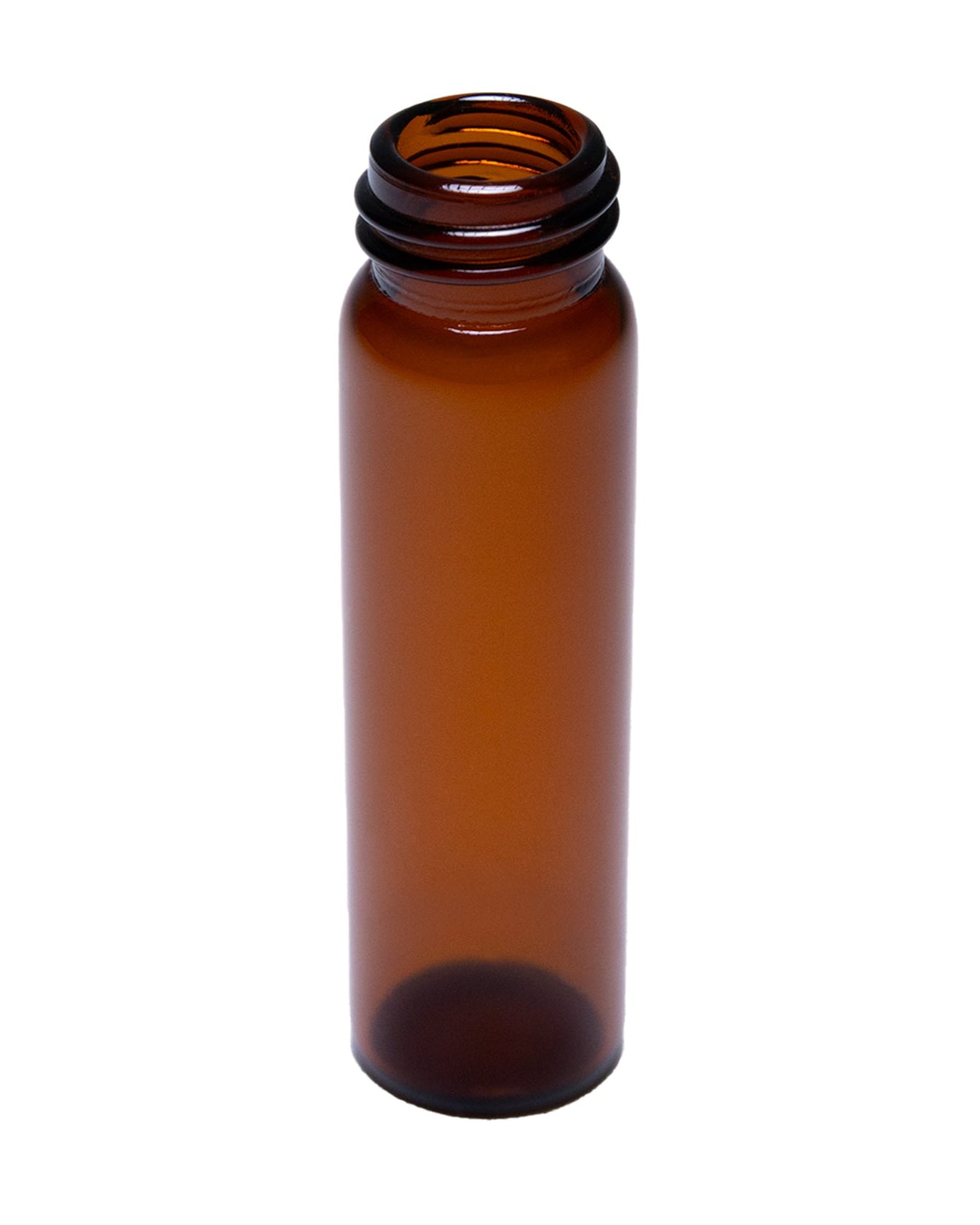 SCREW THREAD GLASS VIALS - AMBER Item #:VA151760