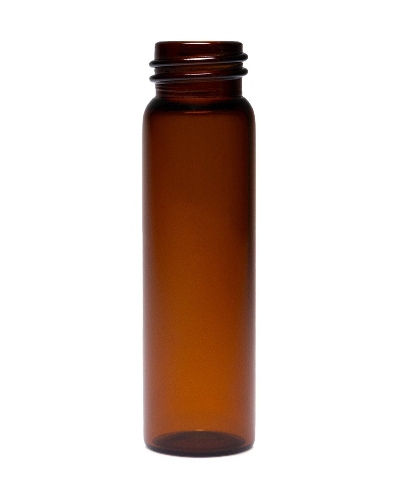 SCREW THREAD GLASS VIALS - AMBER Item #:VA151760