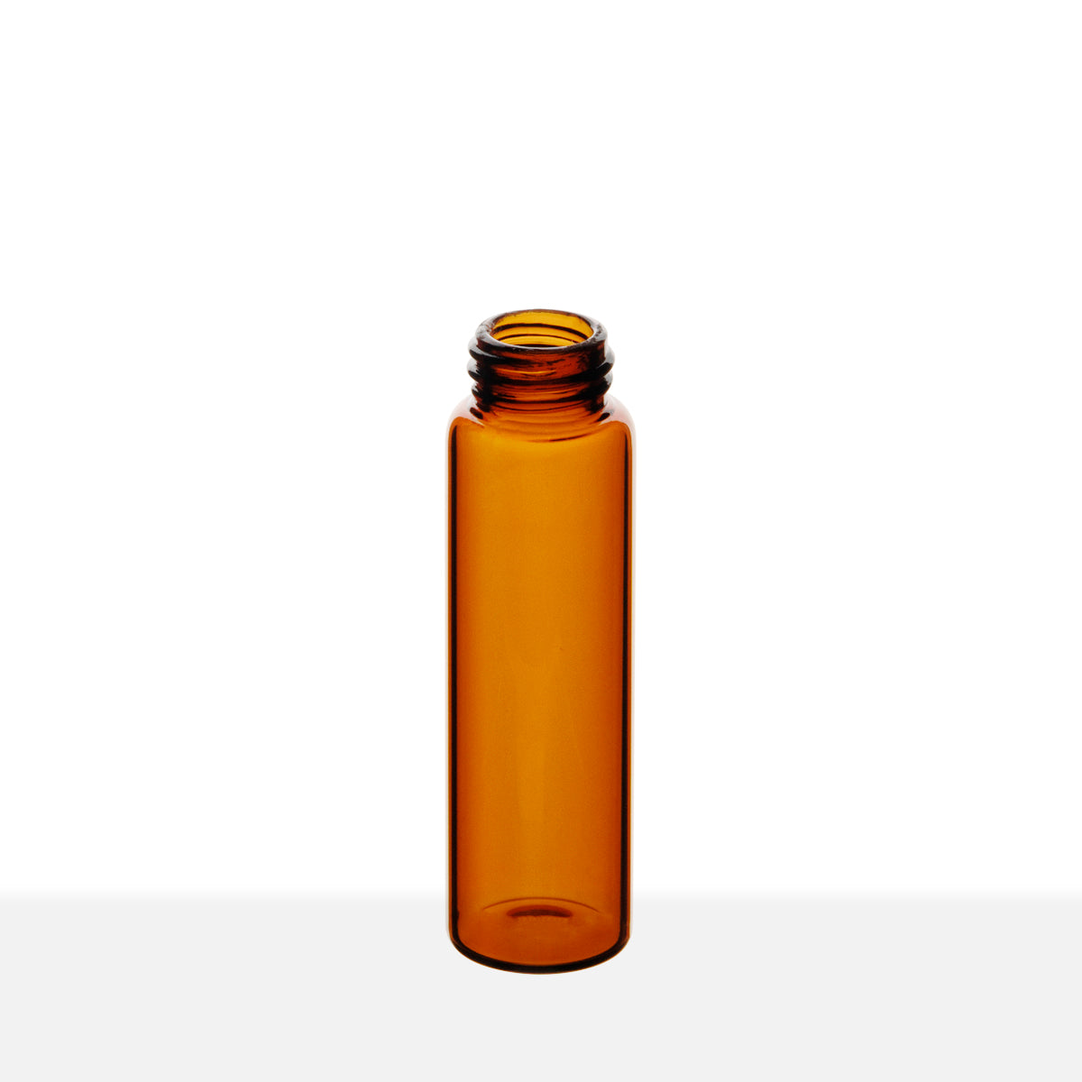 SCREW THREAD GLASS VIALS - AMBER Item #:VA151965