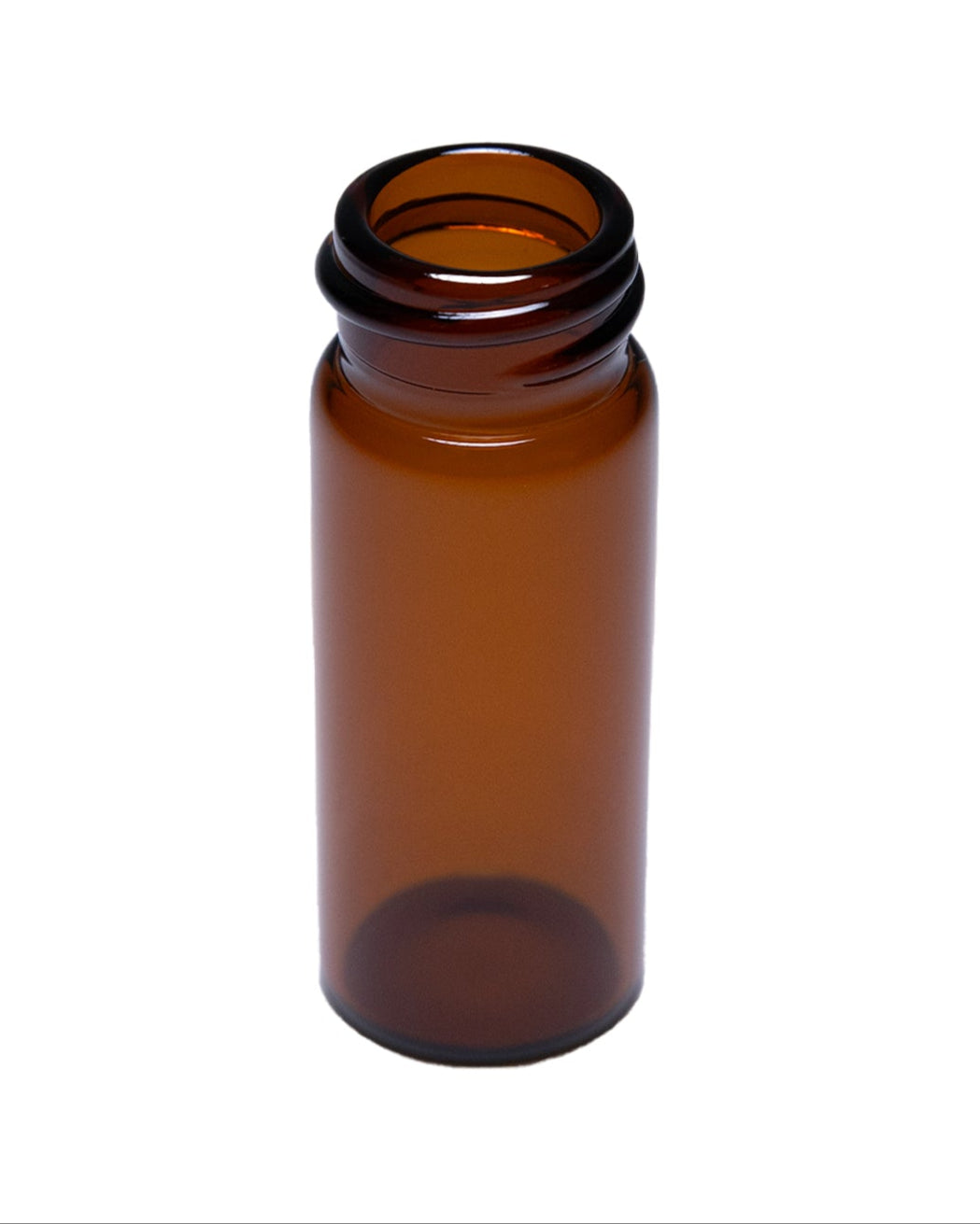 SCREW THREAD GLASS VIALS - AMBER Item #:VA181950