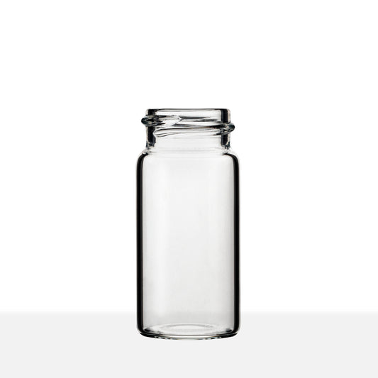 CAPSULE GLASS VIALS - CLEAR Item #:VC242757