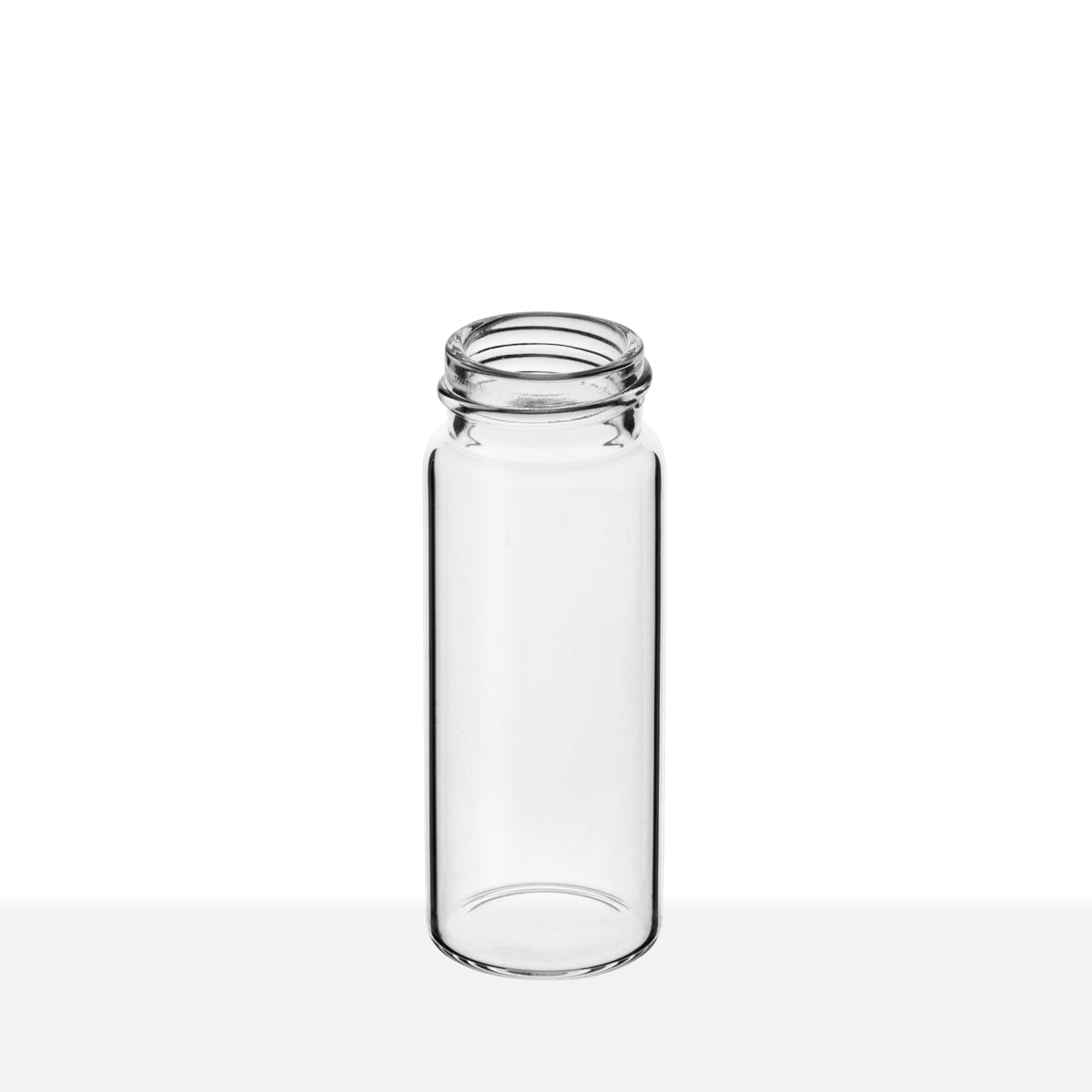 CAPSULE GLASS VIALS - CLEAR Item #:VC242770