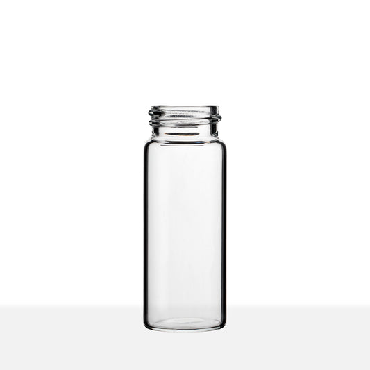 CAPSULE GLASS VIALS - CLEAR Item #:VC242770