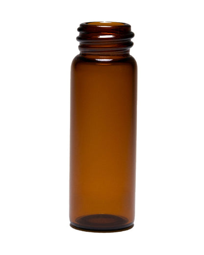 SCREW THREAD GLASS VIALS - AMBER Item #:VA131545