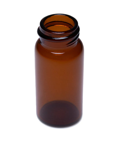 SCREW THREAD GLASS VIALS - AMBER Item #:VA182147